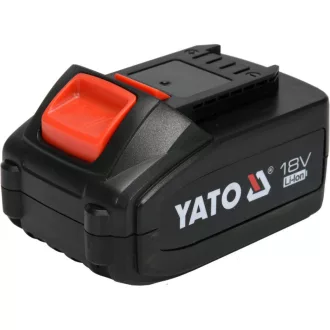   Set de șlefuit cu acumulator YATO 18 V (1 x baterie de 4,0 Ah + încărcător) (polizor drept și unghiular)
