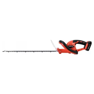   Tășitor gard viu YATO fără fir 560 mm 18 V (1 x 2,0 Ah baterie + încărcător)