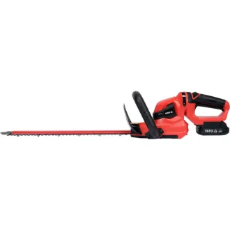   Tășitor gard viu YATO fără fir 450 mm 18 V (1 x 2 Ah baterie + încărcător)