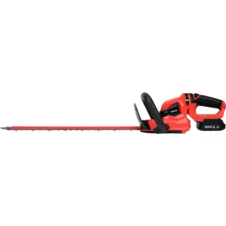   Tășitor gard viu YATO fără fir 550 mm 18 V (1 x 2 Ah baterie + încărcător)