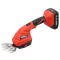 YATO Foarfecă pentru tuns iarba și gard viu cu acumulator, fără perii, 18 V (cu acumulator 2 Ah și încărcător)