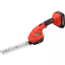 YATO Foarfecă pentru tuns iarba și gard viu cu acumulator, fără perii, 18 V (cu acumulator 2 Ah și încărcător)