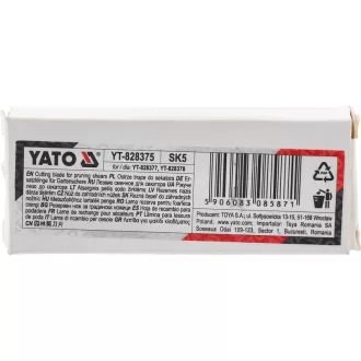   YATO Lamă de tăiere pentru foarfeca de tăiat cu acumulator YT-828377, YT-828378
