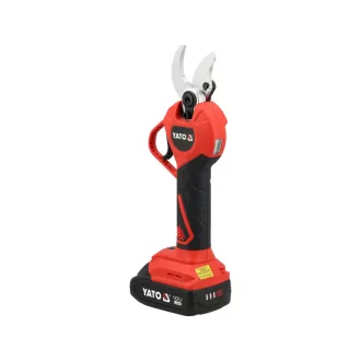   YATO Foarfecă de tăiat cu acumulator, fără perii, 30 mm, 18 V (cu acumulator 2 Ah și încărcător)