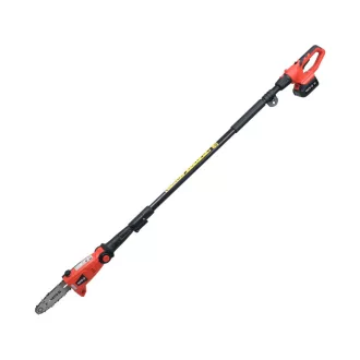   YATO Braț de înălțime fără fir, mașină de tuns gard viu și ferăstrău cu lanț 3 într-unul 18 V (1 x baterie de 2,0 Ah + încărcător)