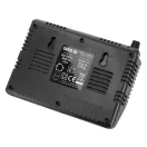 Încărcător inteligent de baterie dublu YATO pentru mașini 18 V