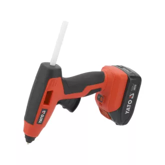   Pistol de lipit YATO cu acumulator 11 mm 18 V Li-Ion (1 x 2,0 Ah baterie + încărcător)