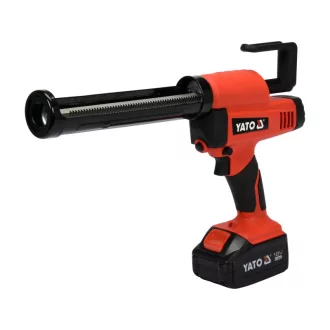   Pistol de chit și lipici YATO fără fir 225 ml 18 V (1 x baterie de 4,0 Ah + încărcător)