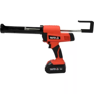   Pistol de chit și lipici YATO fără fir 225 ml 18 V (1 x baterie de 4,0 Ah + încărcător)