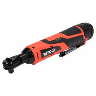   Șofer de colț YATO cu acumulator 3/8" 45 Nm 12 V Li-Ion (1 x baterie de 2,0 Ah + încărcător)