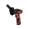 YATO Polizor fără fir 80 mm 12 V Li-Ion (1 x 2,0 Ah baterie + încărcător)