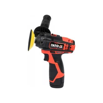   YATO Polizor fără fir 80 mm 12 V Li-Ion (1 x 2,0 Ah baterie + încărcător)
