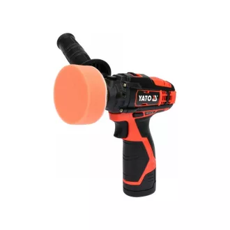   YATO Polizor fără fir 80 mm 12 V Li-Ion (1 x 2,0 Ah baterie + încărcător)