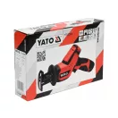 Ferăstrău alternativ cu acumulator YATO 12 V Li-Ion (1 x baterie de 2,0 Ah + încărcător)