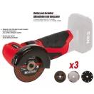 Instrument de tăiat cu acumulator YATO 76 x 10 mm fără perie de cărbune 12 V Li-Ion (fără baterie + încărcător)