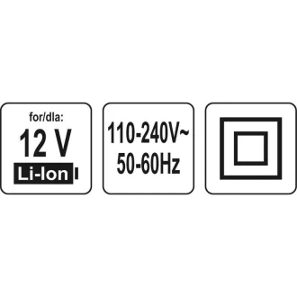 YATO Incarcator baterie pentru masini 12 V Li-Ion