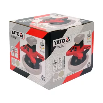   YATO Polizor excentric cu acumulator 254 mm fara perie de carbon 18 V Li-Ion (fara baterie + incarcator)