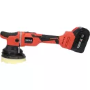 YATO Polizor excentric fără fir 125 mm 18 V (1 x baterie de 4,0 Ah + încărcător)