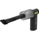 YATO Perie pneumatică și aspirator auto 7,2 V 4 Ah 130000 RPM cu accesorii