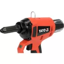 Nituitoare cu acumulator YATO 125 mm 18 V (1 baterie de 3,0 Ah + încărcător)