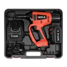 Nituitoare cu acumulator YATO 125 mm 18 V (1 baterie de 3,0 Ah + încărcător)