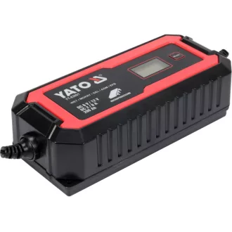   YATO Incarcator baterie 6/12 V 2/8 A max. Display LCD de 200 Ah