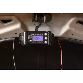   YATO Incarcator baterie 6/12 V 1/4 A max. Display LCD de 120 Ah