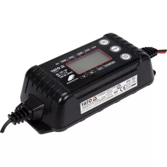   YATO Incarcator baterie 6/12 V 1/4 A max. Display LCD de 120 Ah