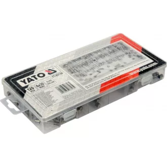 Set de siguranțe din sticlă YATO 120 buc