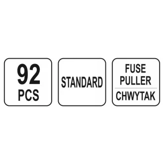 Set de sigurante YATO 92 piese general