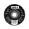 YATO Disc de polizare lamelar înclinat 125 x 22,2 mm / P40