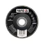YATO Disc abraziv lamelar, înclinat, 125 x 22,2 mm / P120