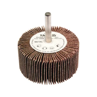 YATO Disc de șlefuire cu lamelă cu ax 60 x 30 x 6 mm / P40