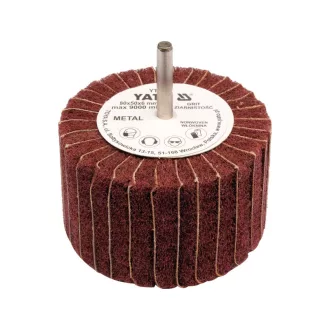 YATO Disc de șlefuire lamelar cu tijă 80 x 50 x 6 mm / P60