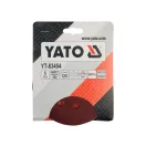 Disc de fibre cu scai YATO 125 mm / P100 cu 8 găuri (5 buc)