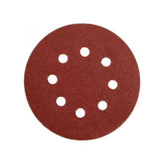   YATO Disc abraziv cu prindere velcro 125 mm / P220 cu 8 găuri (5 buc)