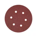 YATO Dic de abraziv cu închidere velcro, 150 mm / P60, cu 6 găuri (50 buc)
