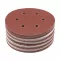 YATO Disc abraziv cu prindere velcro 150 mm / P80 cu 6 găuri (50 buc)