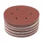 YATO Disc abraziv cu prindere velcro 150 mm / P80 cu 6 găuri (50 buc)