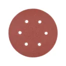 YATO Disc abraziv cu prindere velcro 150 mm / P80 cu 6 găuri (50 buc)