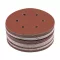 YATO Disc abraziv cu prindere velcro 150 mm / P120 cu 6 găuri (50 buc)