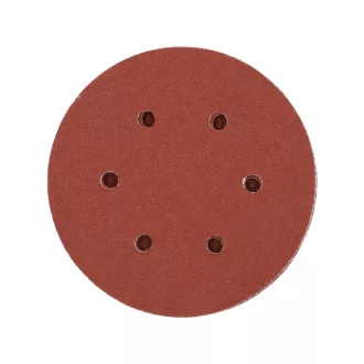   YATO Disc abraziv cu prindere velcro 150 mm / P120 cu 6 găuri (50 buc)