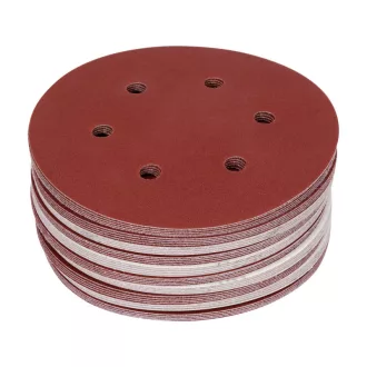   YATO Disc de șlefuire cu velcro 150 mm / P180 6 găuri (50 buc)
