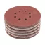 YATO Disc abraziv cu prindere velcro 150 mm / P80 cu 8 găuri (50 buc)