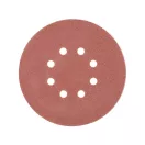 YATO Disc abraziv cu prindere velcro 150 mm / P80 cu 8 găuri (50 buc)