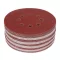 YATO Disc de fibră cu bandă velcro 150 mm / P120 cu 8 găuri (50 buc)