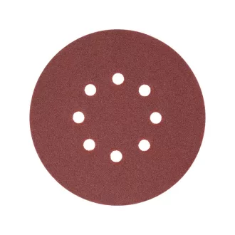   YATO Disc de fibră cu bandă velcro 150 mm / P120 cu 8 găuri (50 buc)