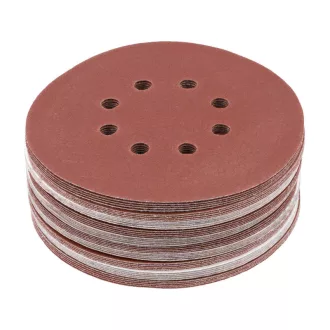   YATO Disc abraziv cu velcro 150 mm / P150 cu 8 găuri (50 buc)