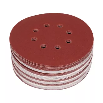   YATO Disc abraziv cu prindere velcro 150 mm / P180 cu 8 găuri (50 buc)