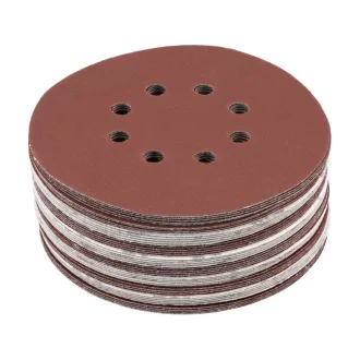   YATO Disc abraziv cu închidere velcro 150 mm / P220 8 găuri (50 bucăți)